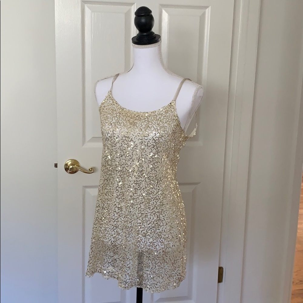 Free People good sequin cami - loose top